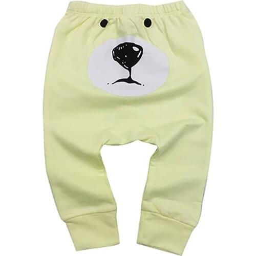 Newborn Baby Boys Girls Baby Girls Pants Unisex Casual Bottom Harem Pants PP Pants Fox Trousers 6M-24M