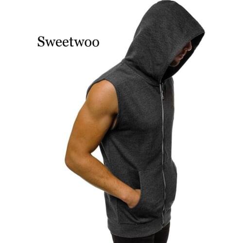 SWEETWOO Men's Sleeveless T-Shirts