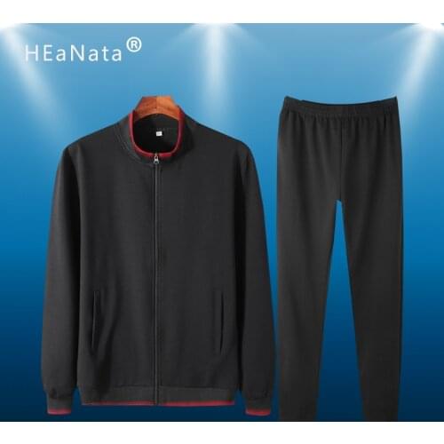 Comfortable Running Sports Tracksuits Men Autumn Sportswear Suit Sweatshirt Sweatpants Male Gym Fitness Training Pants Jogging