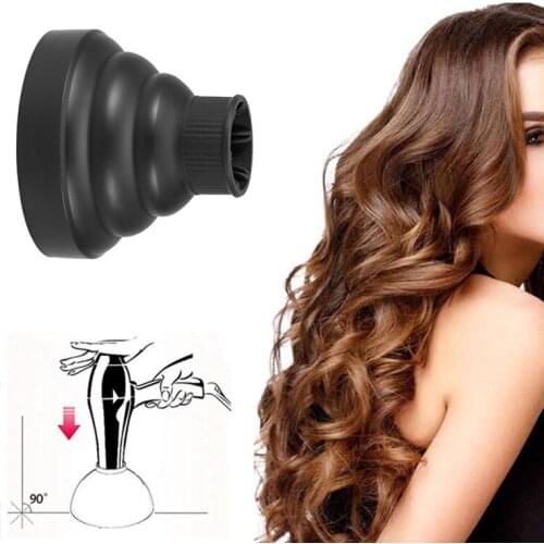 1Pcs Hairdryer Diffuser Universal Blower Hairdressing Salon Curly Folding Diffuser Cover Styling Accessory