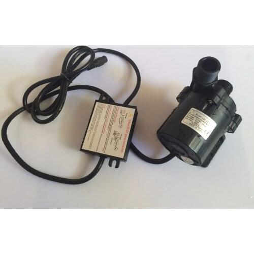 10pcs 3phase 24V Micro Brushless DC Submersible Pump Max Head 15m High temp 100C For car cooling garden pumping