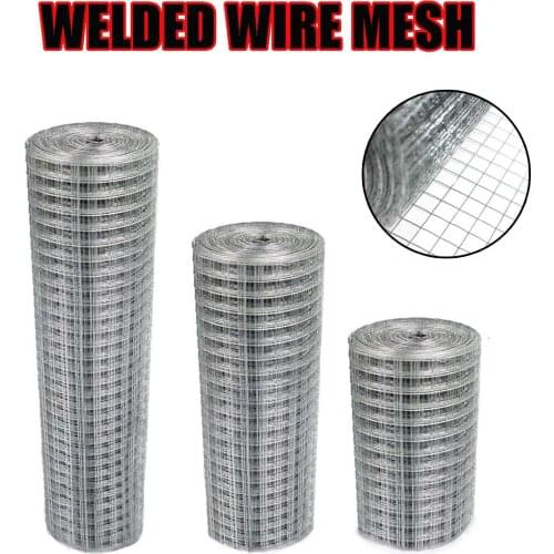 1x1 Inch Welded Galvanised Wire Mesh Fence Aviary Rabbit Hutch Chicken Coop Pet Wire Fence Mesh Fencing
