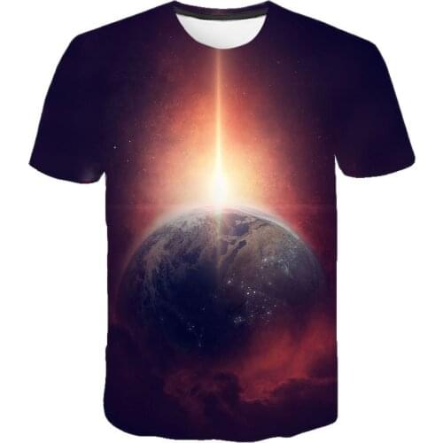 2020 New Summer Universe Boys Girls Kids 3D T shirt Casual Men Women Children Printed T-shirt Fashion Streetwear Tops Tee