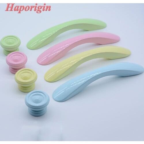 5xWooden Kitchen Cabinet Drawer Knobs Mushroom Cupboard Handles Closet Cabinet Furniture Wardrobe Shoes Box Wood Pulls Haporigin