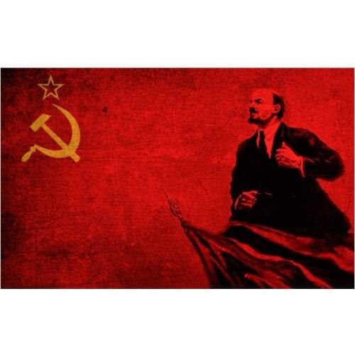 90*150cm Lenin Party Flag