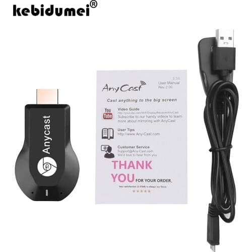 Wireless WiFi Dongle Receiver For AnyCast M4 Plus 1080P Display HDMI-compatible Media Video Streamer Switch-free TV Stick
