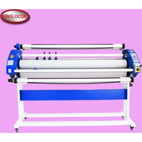 Large /Wide 1600MM 63" Hot & Cold Temperature Automatic Electric Laminating Machine Roll PVC Film Laminator