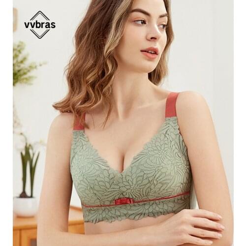 Vvbras Latex Bra Plus Size Bra Women Underwear Bralette Crop Top Sexy Female Bra Large BH Tube Top Female Push Up Brassiere