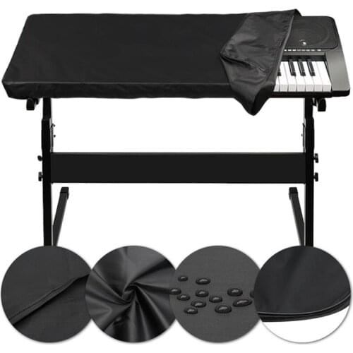 61/88 Key Electronic Piano Keyboard Cover Electronic Digital Piano Keyboard Covers Dustproof Durable Foldable Dust Cover
