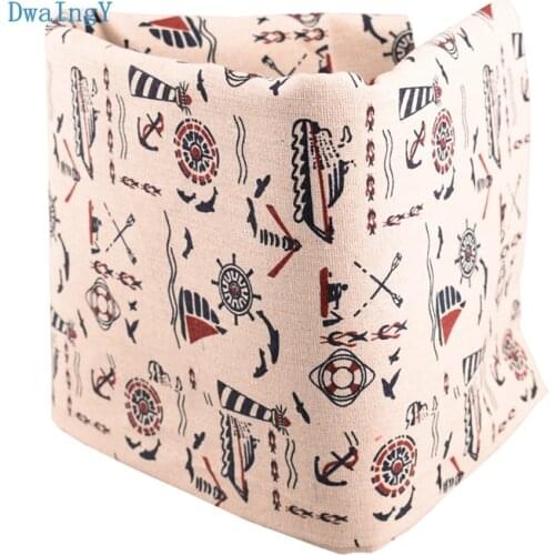 DwaIngY Printing Cotton Linen Fabric For Sewing DIY Quiltin Sofa Table Cloth Furniture Cover Tissue Cushion Material Half Meter