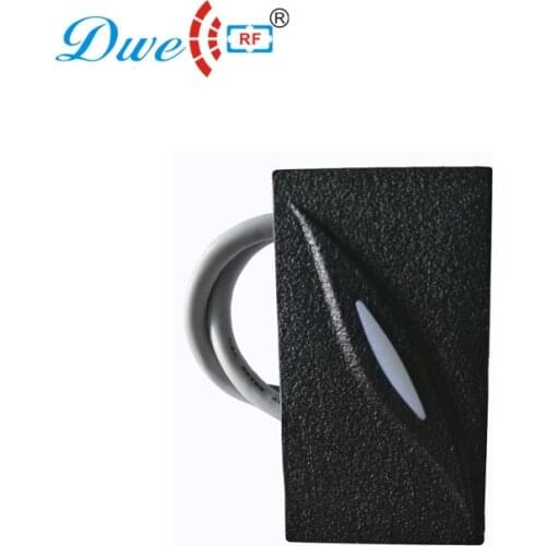 DWECC RF access control card reader single or dual frequency readers mini black proximity card reader