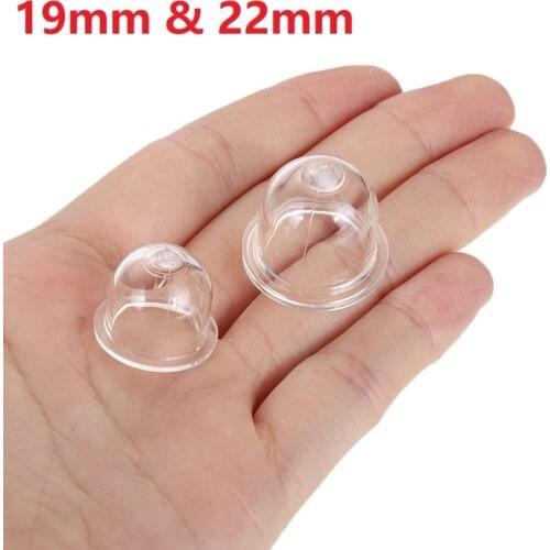 OD 19mm & 22mm Transparent Fuel Pump Carburetor Oil Bubble Primer Bulb Chainsaw Trimmer Brush Cutter Fit STIHL HONDA Husqvarna