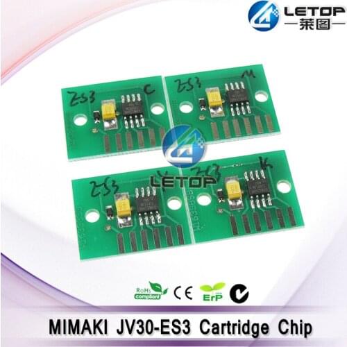 Letop spare ES3 mimaki chip for JV30 solvent printer Cartridge
