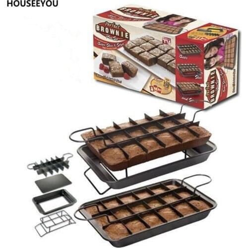 Metal Bakeware Non-stick Cake Mould Bread&Loaf Pans Toast Brownie Rectangular Mold Baking Tools Kitchen Dining & Bar Supplies