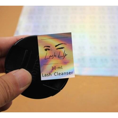 Direct manufacture customized waterproof strong self adhesive double layer label sticker