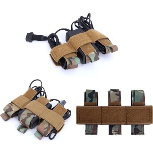 NEW Outdoor Tactical Reinforced Accessories Triple 556 Universal Sundries Separation Belt
