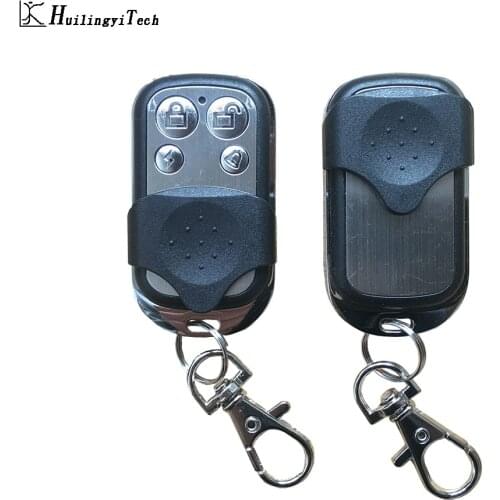 NEW classic Wireless Metal Remote Controller with Keychain 315Mhz/433MHz For Our Alarm System