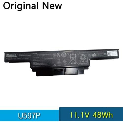 NEW Original U597P Laptop Battery For DELL Studio 1450 1457 1458 0U600P 312-4009 P219P U597P W356P 11.1V 48Wh