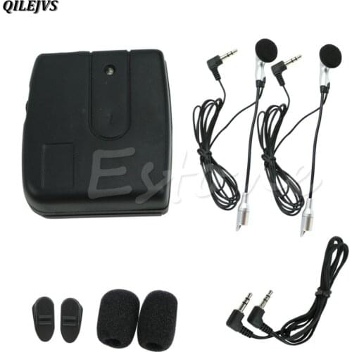 QILEJVS 2-way Motorcycle Motorbike Helmet Intercom Headset Communication System New Hot