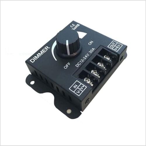 30A 12V24V DC dimmer switch LED strip brightness adjuster Light knob DC switch
