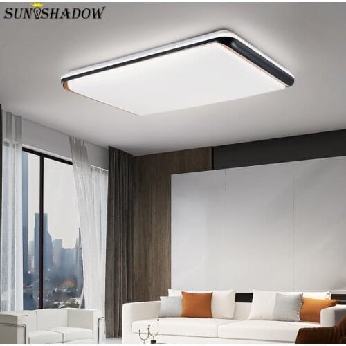 110V 220V Modern Led Ceiling Light Rectangle&Square&Round Ceiling Lamp For Living room Bedroom Dining room Kitchen Light fixture