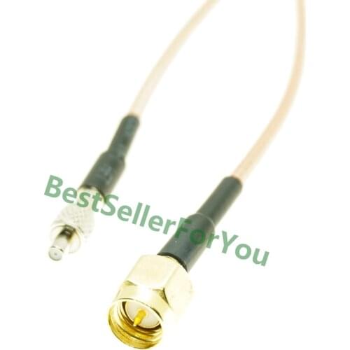 TS9 Female Jack To SMA Connector Male Plug Straight RG316 Coaxial Pigtail Cable Assembly Extension Cables