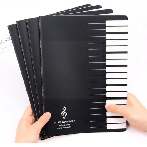 Music Practice Notebook A4 Piano Sheet Violin Simple Notebook Piano Universal Pactice For Violin Five-line Book Tool Music C2m8