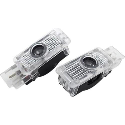 2PCS LED Car Door Welcome Light Projector Lamp for Mercedes Benz W203 C Class SLK CLK SLR