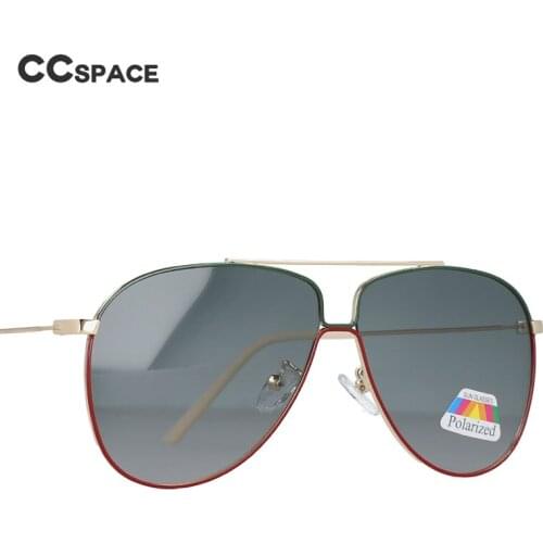 51081 Pilot Double Beam Polarized Sunglasses Fashion Brand Designer Mens and Womens Sunshade Uv400 Retro Glasses