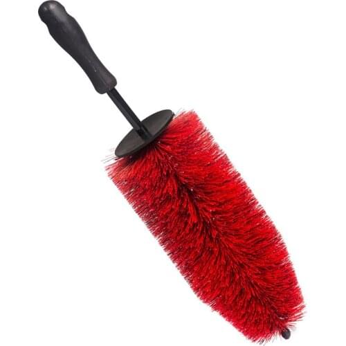 Auto Detailing Tools Cleaning Brush Long Master Car Wash Sponges Handle Brush Car Wheel Brush Tire Rim Cleaner