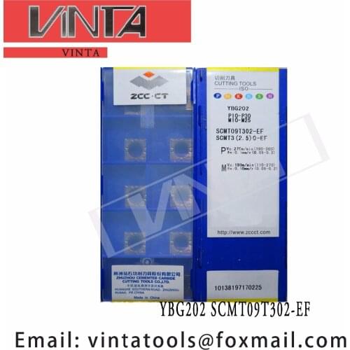 Free shipping high quality 10pcs/lots YBG202 YBG205 SCMT09T302-EF cnc carbide turning inserts