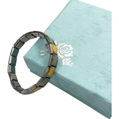 Cheap Stainless Steel Bracelets Fashion Jewelry Bangle with Gift Box 16cm Adjustable 2pcs/lot