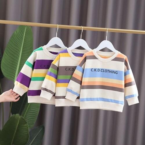 2020 New Spring Autumn Baby Boys Girls Clothes Cotton Hoodies Sweatshirt Children Kids Casual t-shirt Sportswear Infant Clothing