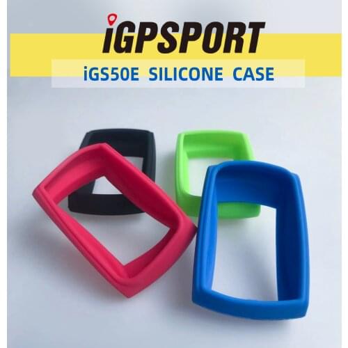 IGPSPORT iGS50E Protective Case GPS Computer Silicone Cover Protection Screen Film (Does Not Include GPS Computer)