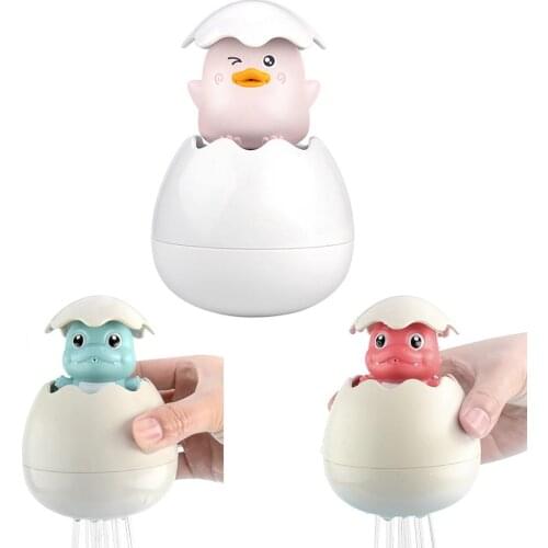 Bathing Toys For Toddlers Bathing Dinosaur Water Eggshell Baby Bathroom Floating Sprinkler Toy Egg Bathing Toy For Toddler