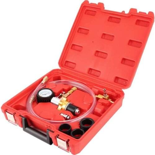 Tools For Auto Car-detector Car Coolant Refill Purging Kit Fast Connector Evacuate Leaks Test Vacuum Cooling System New