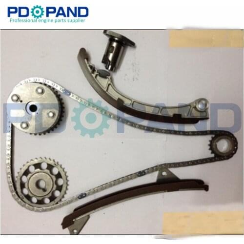 1ZZ 1ZZFE 1ZZ-FE Engine Timing Chain Kit for Toyota COROLLA Matrix Celica MR2 Spyder 1.8 ZZE122 with 2 VVT gears