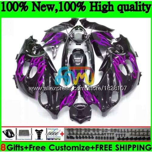 Body For SUZUKI KATANA GSXF 600 750 1998 1999 2000 Rose flames 2001 2002 33BS.123 GSX750F GSXF750 GSXF600 98 99 00 01 02 Fairing