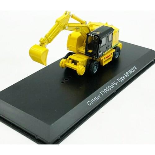 Diecast 1/76 Scale Atlas Editions Colmar T10000FS-Type 9B W074 Alloy Excavator Adult Collection Static Display Gift Boy Toy