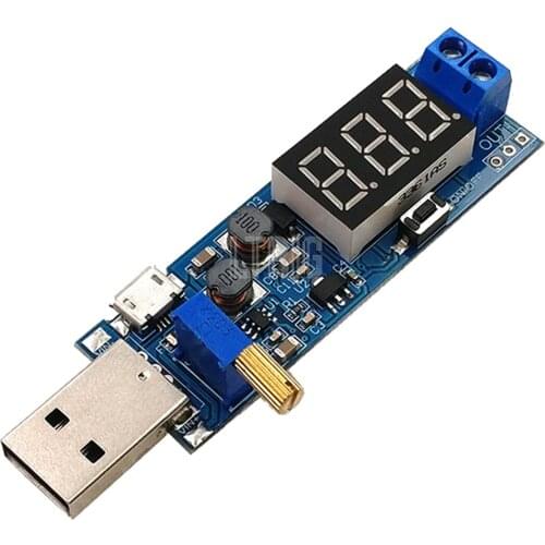 LTRIG custom 1Pcs DC-DC 5V to 3.5V / 12V USB Step UP / Down power supply module adjustable boost converter DC 1.2V-24V