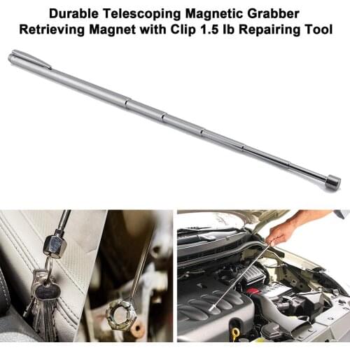 Master Magnetics Telescoping Magnetic Grabber Retrieving Magnet 1.5 Ib Magnetic grabber For Car Garages Repairing Tool Acessorie