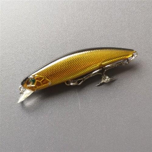 New MINI Sinking Minnow Fishing Lure 5cm 5g Artificial Jerkbait Hard Bait Pike Wobbler Crankbait
