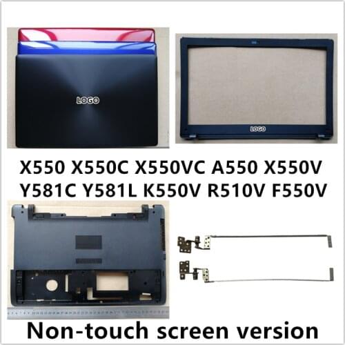 New laptop For ASUS X550 X550C X550VC A550 X550V Y581C Y581L K550V R510V F550V LCD Back Cover Top Case/Front Bezel/Bottom Cover