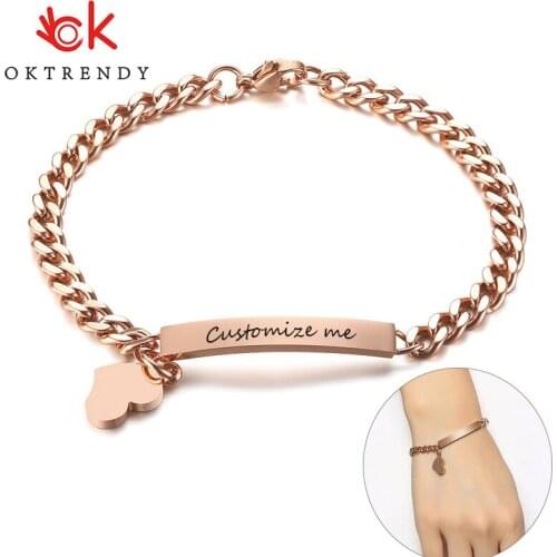 Браслеты с гравировкой OKTRENDY OK China At AliExpress