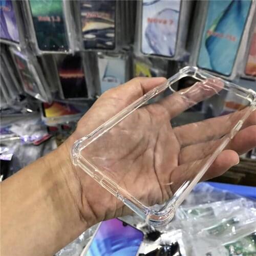 Transparent TPU Four-corner Thick Shockproof Shell Phone Case for One Plus Nord Phone High Clear Protective Soft Cover Case