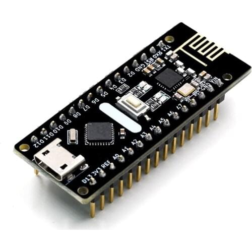 RF-Nano Board Micro USB Integrate nRF24L01 Wireless Module ATmega328P Micro-Controller Board For Arduino Nano V3.0