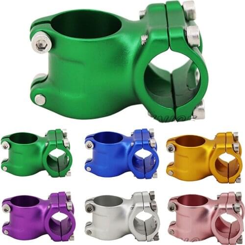 Childrens Balance Handlebar Stem 25.4mm Bicycle Stem Aluminum Alloy Stem Modification Accessories