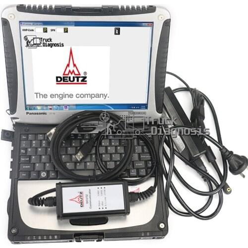 T420 laptop serdia for Deutz Diagnose Kit for deutz engine communicator deutz decom diagnostic scanner
