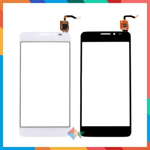 10pcs/lot High Quality 5.0" For Alcatel One Touch Idol X OT6040 6040 6040D Touch Screen Digitizer Front Glass Lens Sensor Panel