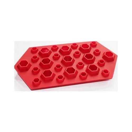3d Diamonds Gem Cool Ice Cube Chocolate Soap Tray Mold Silicone Party Maker